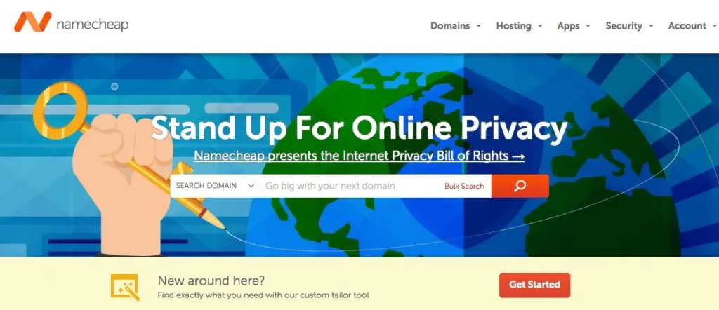 Step 1 of How to Start a Blog in 7 Easy Steps - Name Your Blog and Buy a Domain Name