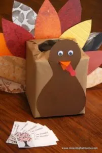 Thanksgiving Gift Box Craft Idea