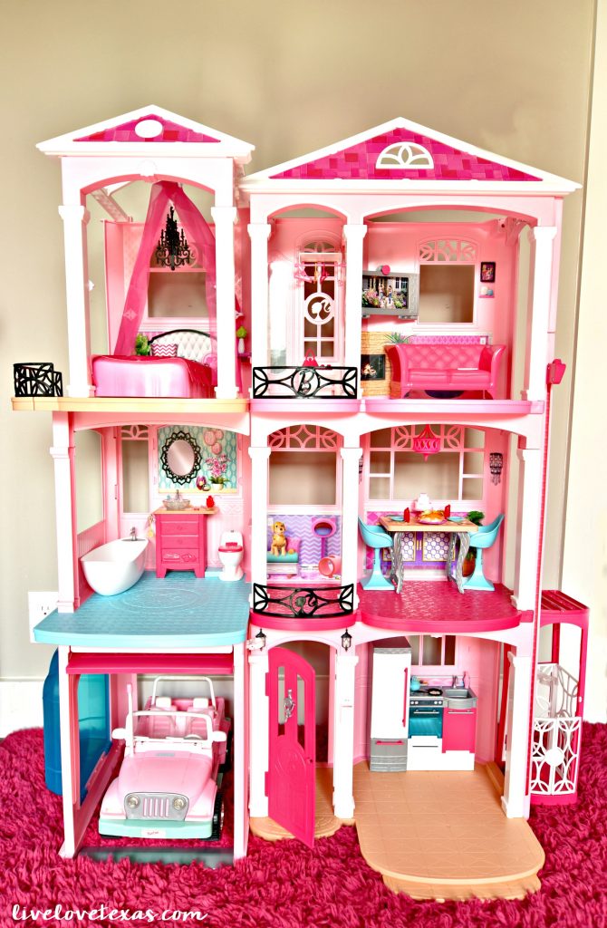 barbie dream house christmas