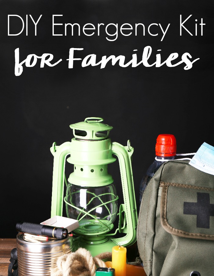 Don't be caught unprepared. Get ready for the unexpected with this DIY Emergency Kit for Families and Pets!