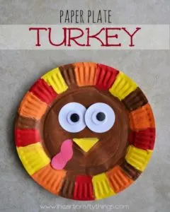 Paper Plate Turkey Thanksgiving Craft