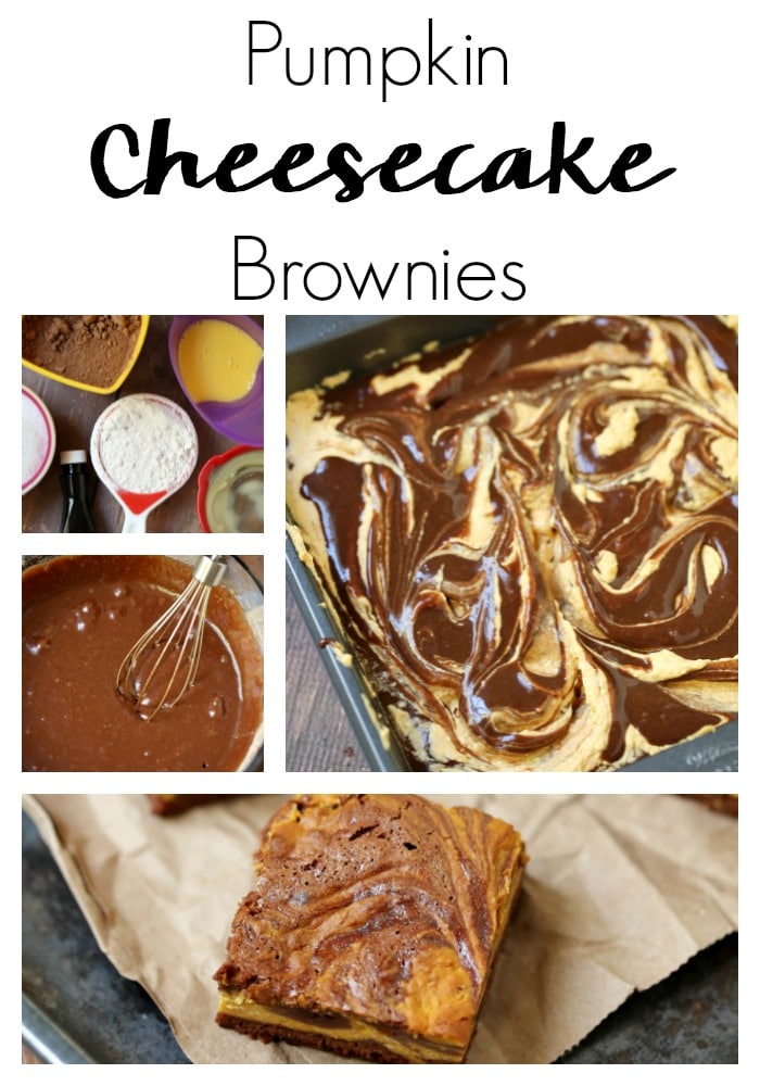 Three of your favorite dessert recipes collide in an explosion of harmonious flavors in this pumpkin cheesecake brownies recipe! #livelovetexas #pumpkin #pumpkinrecipes #pumpkindesserts #pumpkinrecipe #pumpkinbrownies #cheesecake #brownies #recipe #recipes #falldesserts #fallfood #thanksgivingrecipe #thanksgivingdessert #dessertrecipe #desserts