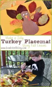 Turkey Leaf Placemat