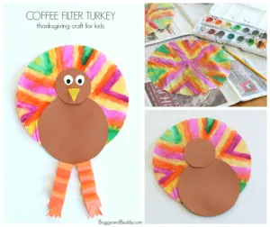 Coffee Filter Thanksgiving Craft
