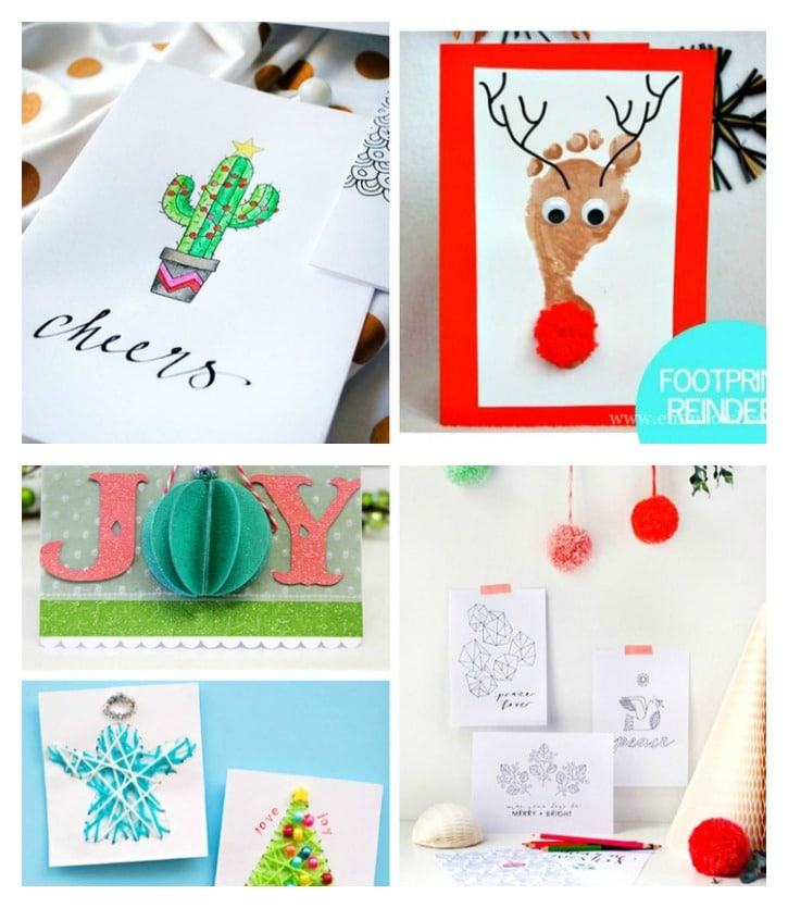 cool christmas card ideas homemade