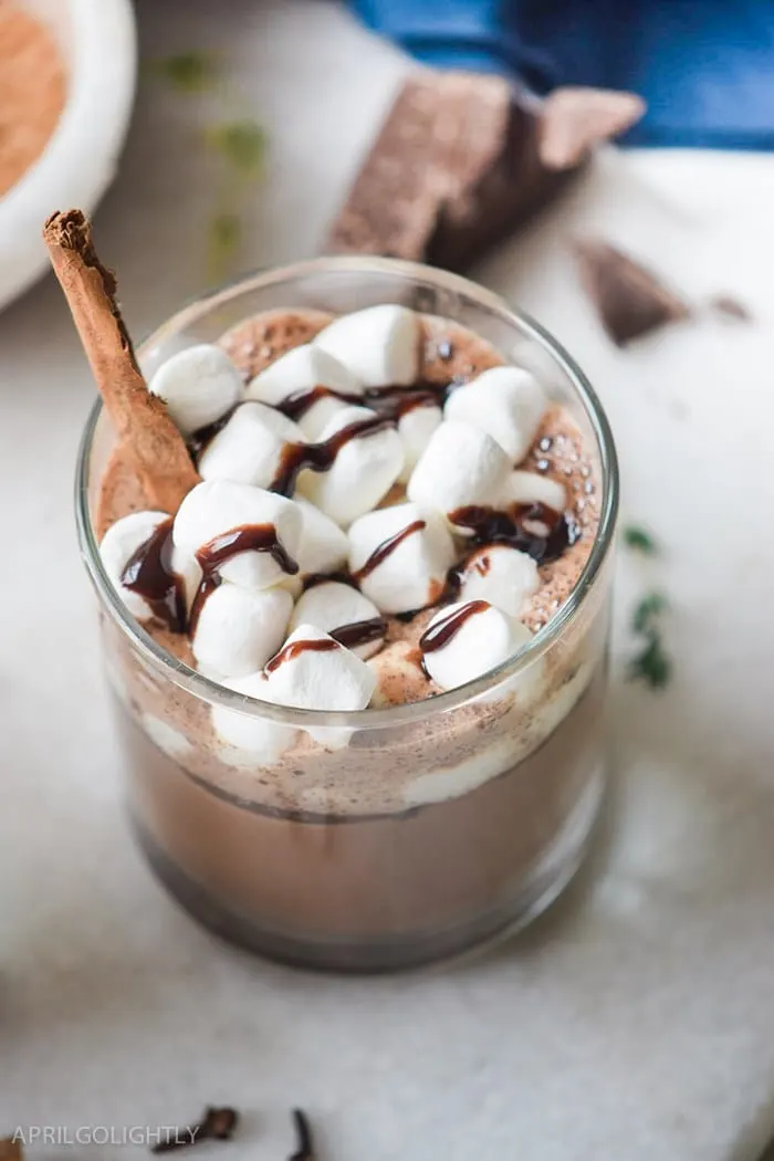 Slow Cooker Hot Chocolate with Chai