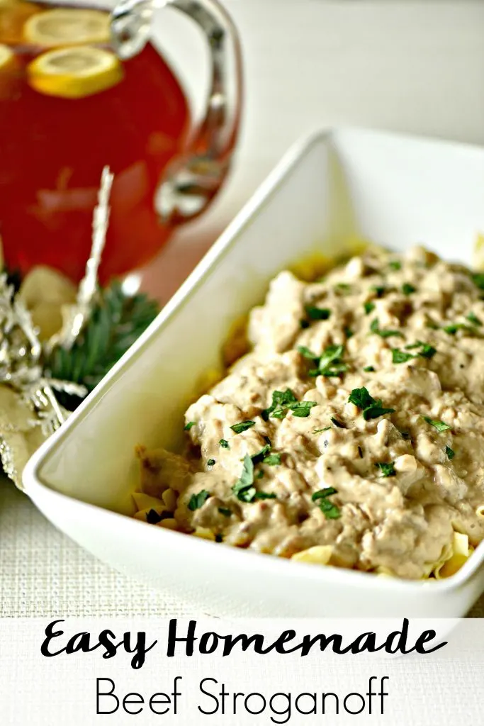 The past meets the present with this 60s favorite, Easy Homemade Beef Stroganoff Recipe with Sour Cream, that's kid approved for this generation. 