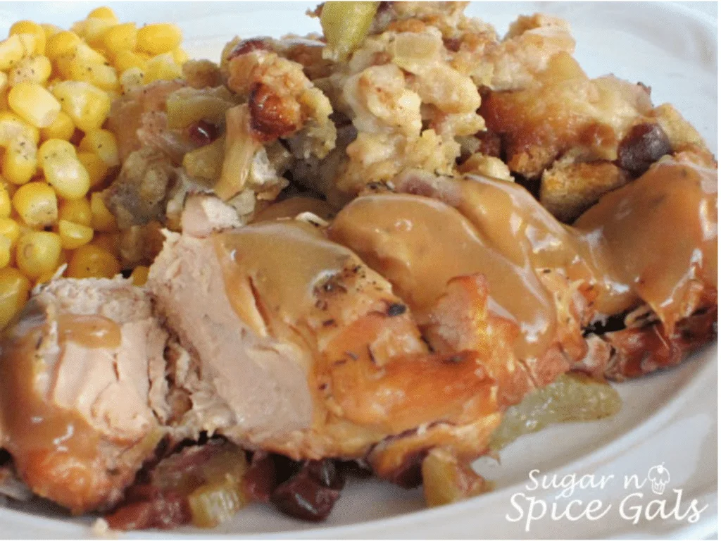 Christmas Slow Cooker Recipe Turkey and Stuffing