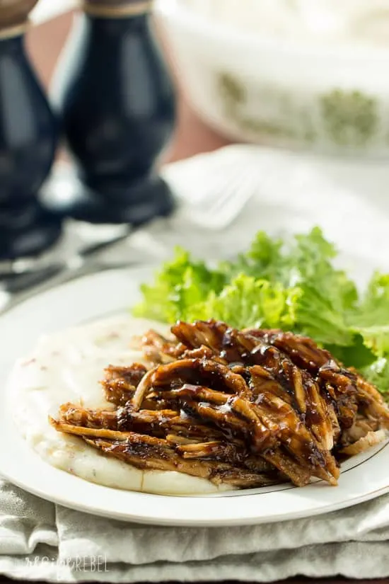 Slow Cooker Apricot Balsamic Turkey