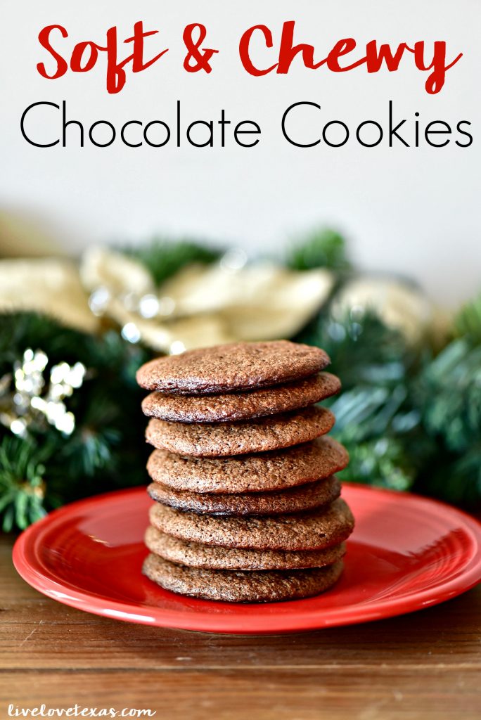 This soft & chewy chocolate cookies recipe without chocolate chips will be your new go to when you're craving chocolate or for holiday cookie exchanges!