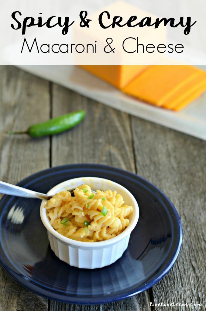 This Spicy Easy Creamy Macaroni & Cheese Recipe hits your palette in all the right places. The spiciness can be adjusted to your taste but the easy creamy macaroni cheese recipe base remains a staple in any kitchen!