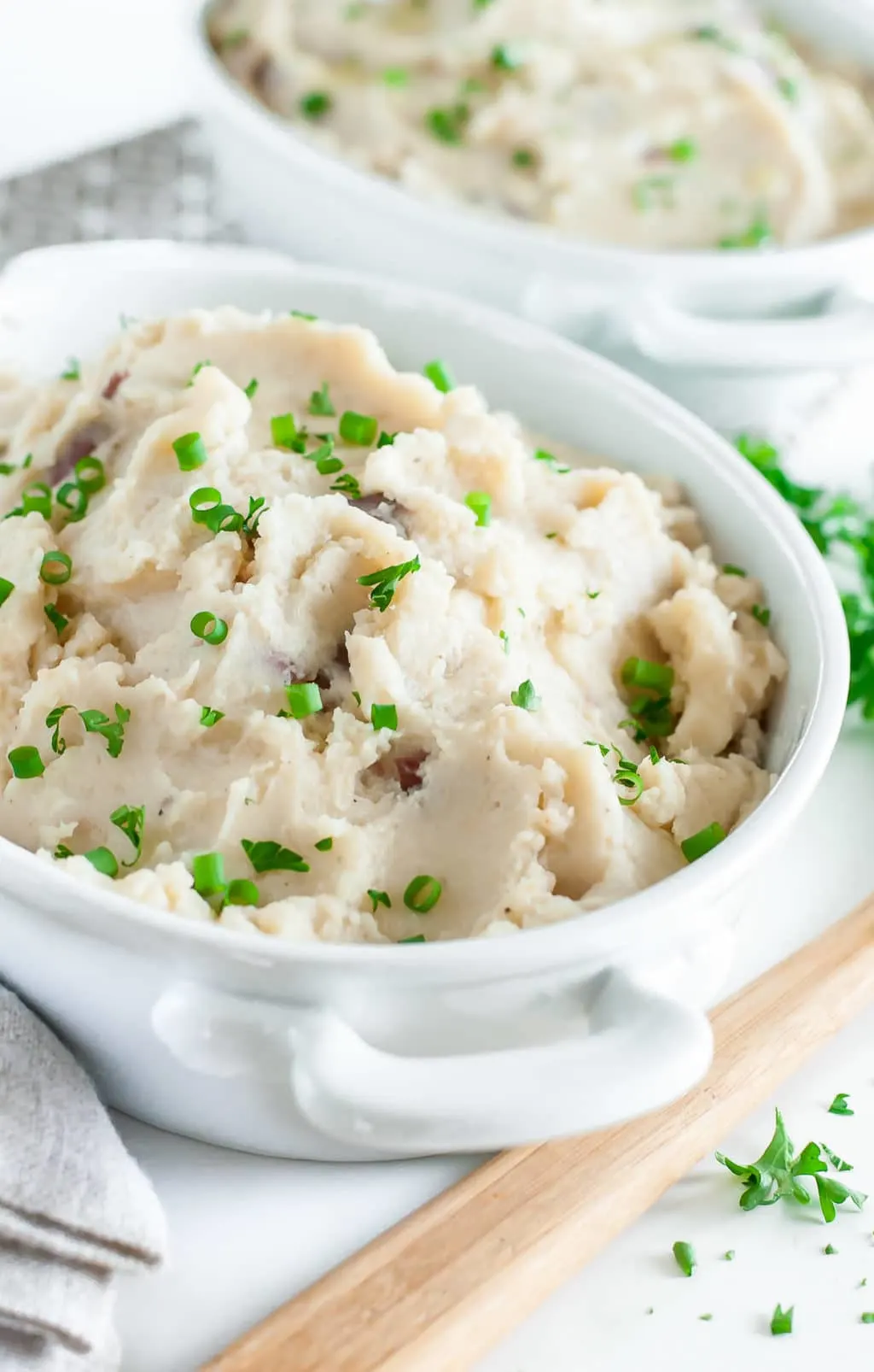 Red Potato and Cauliflower Mash in a Slow Cooker