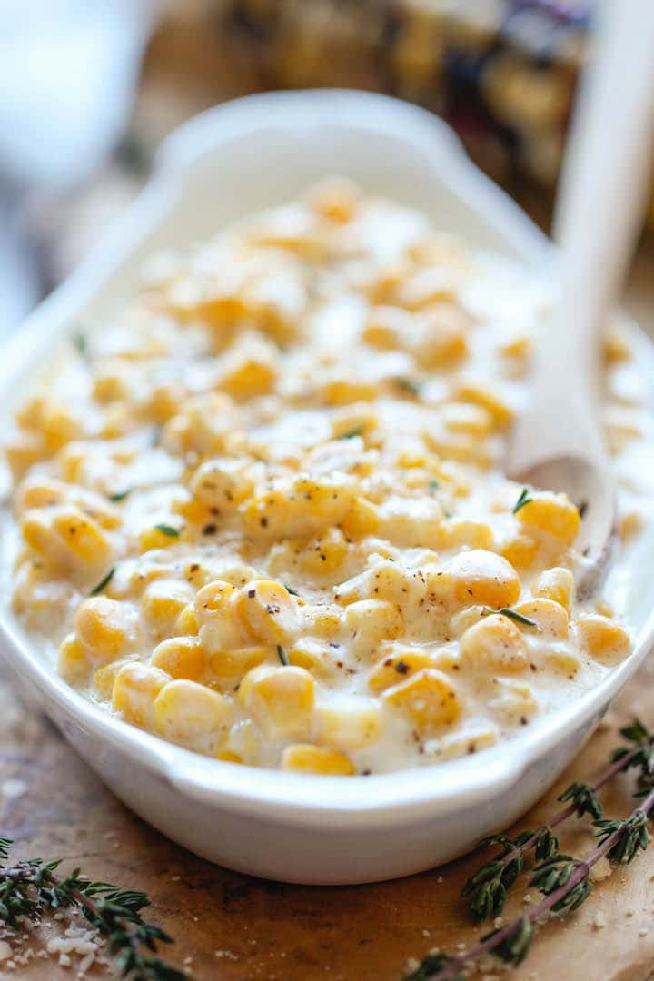 Slow Cooker Creamed Corn for Christmas