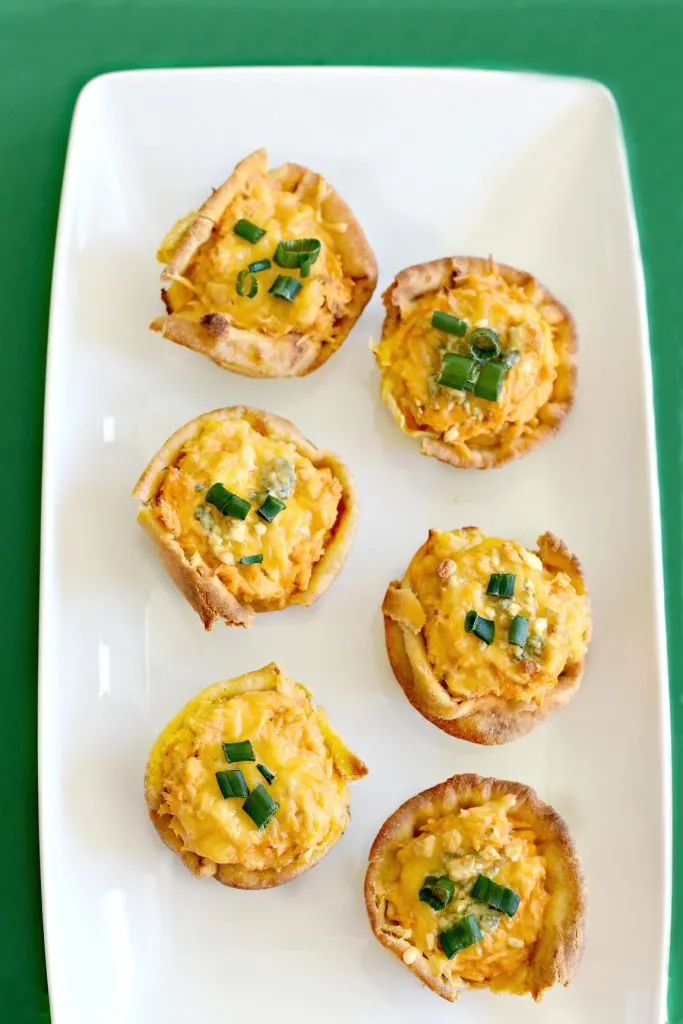 Buffalo Chicken Cupcakes