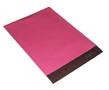 Pink and purple LuLaRoe poly mailers for shipping.