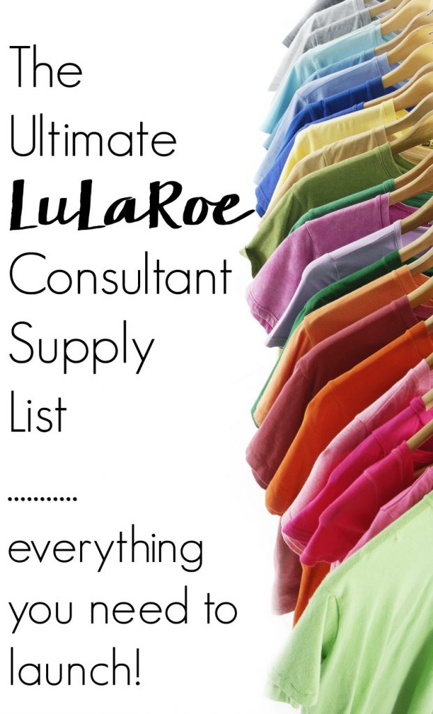Get ready to start your new business! Don't sit idly in the queue. Instead get your career on track with the Ultimate List of LuLaRoe Consultant Supplies!