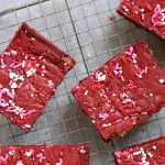 You'll have a hard time not licking the batter off the spoon when you make this Semi-Homemade&nbsp;Red Velvet Cake Bars recipe!