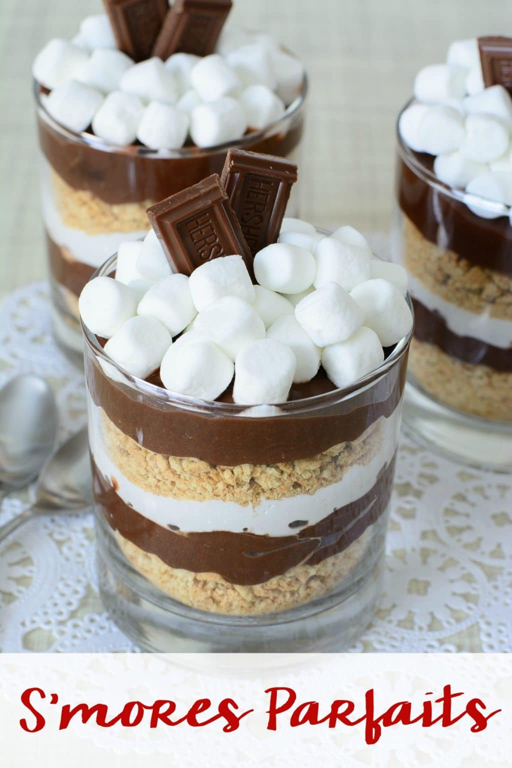 Easy No Cook S'mores Parfait Recipe with Only 6 Ingredients