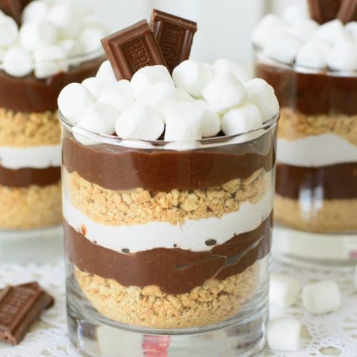 Easy No Cook S'mores Parfait Recipe: No Fire & Only 4 Ingredients!