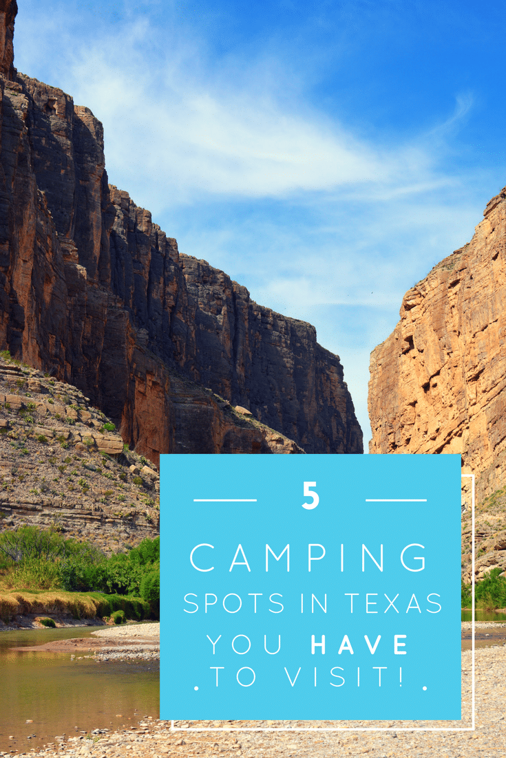 Everything's bigger in Texas...even the camping. Discover the best hidden gems in Texas in the 5 MUST VISIT camping spots in Texas! 