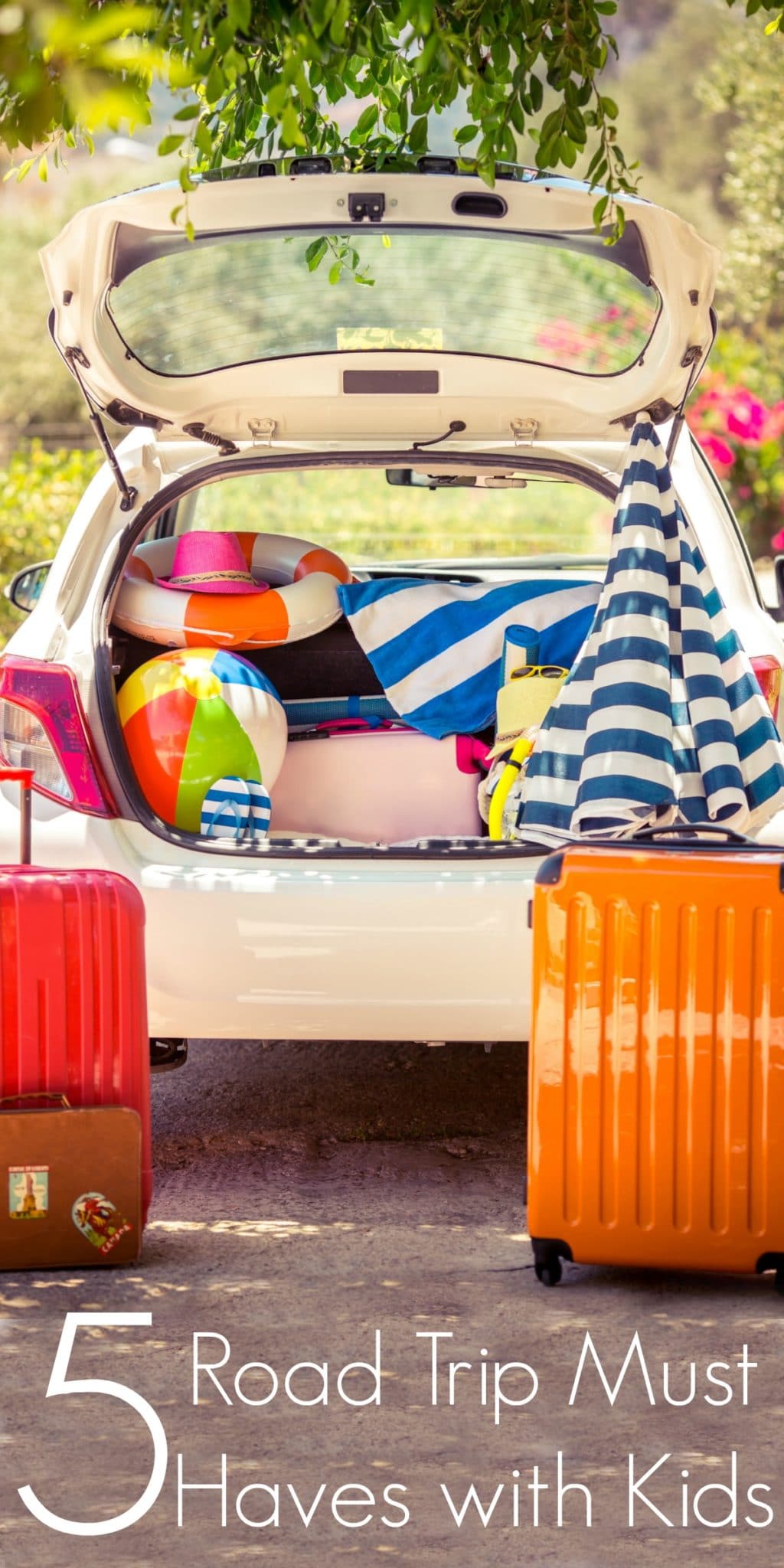 Tired of being asked, "Are we there yet?" Don't get trapped in the car without these 5 Road Trip Must Haves with Kids to Save Time and Your Sanity!