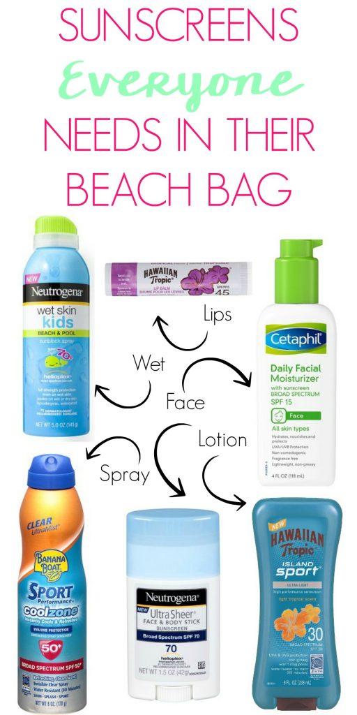 sunscreens to take on a boat day