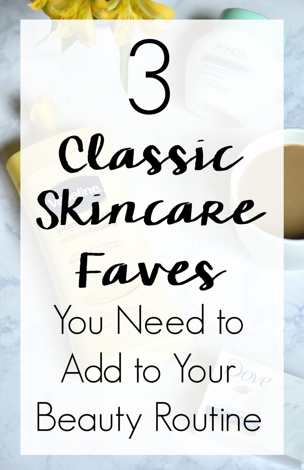 They say everything comes back around again from fashion to beauty. Here are 3 classic skincare faves that you need to add to your beauty routine!