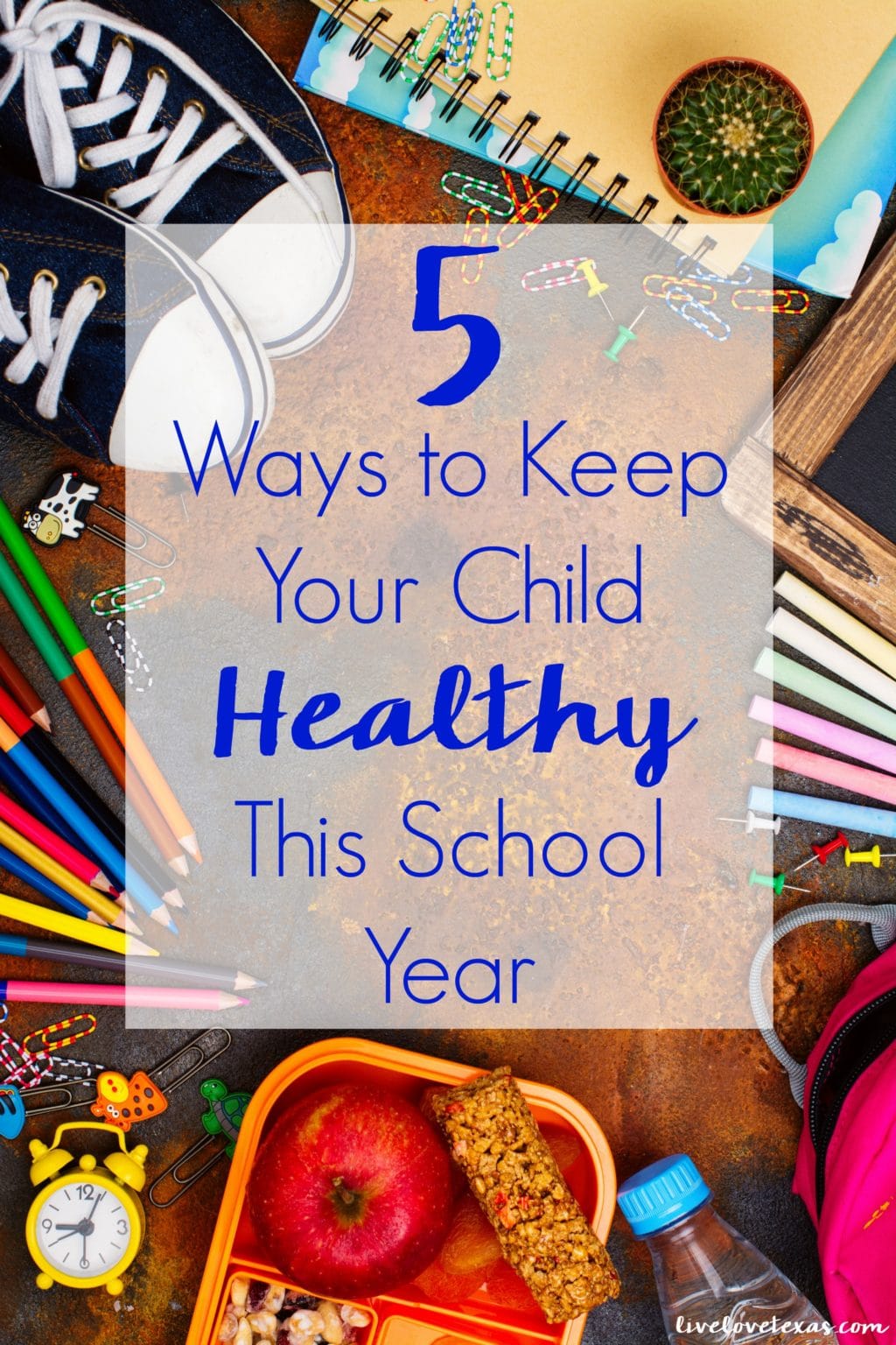 Avoid absences and unnecessary sickies with these 5 Ways to Keep Your Child Healthy This School Year. Preemptive moves to keep germs away!