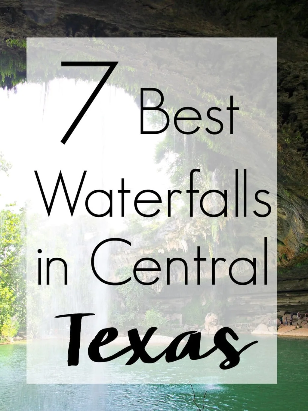 You don't have to travel far to cool down this summer with this collection of the 7 Best Central Texas Waterfalls located within an hour of the greater Austin area. City parks, state parks, and everything in between!