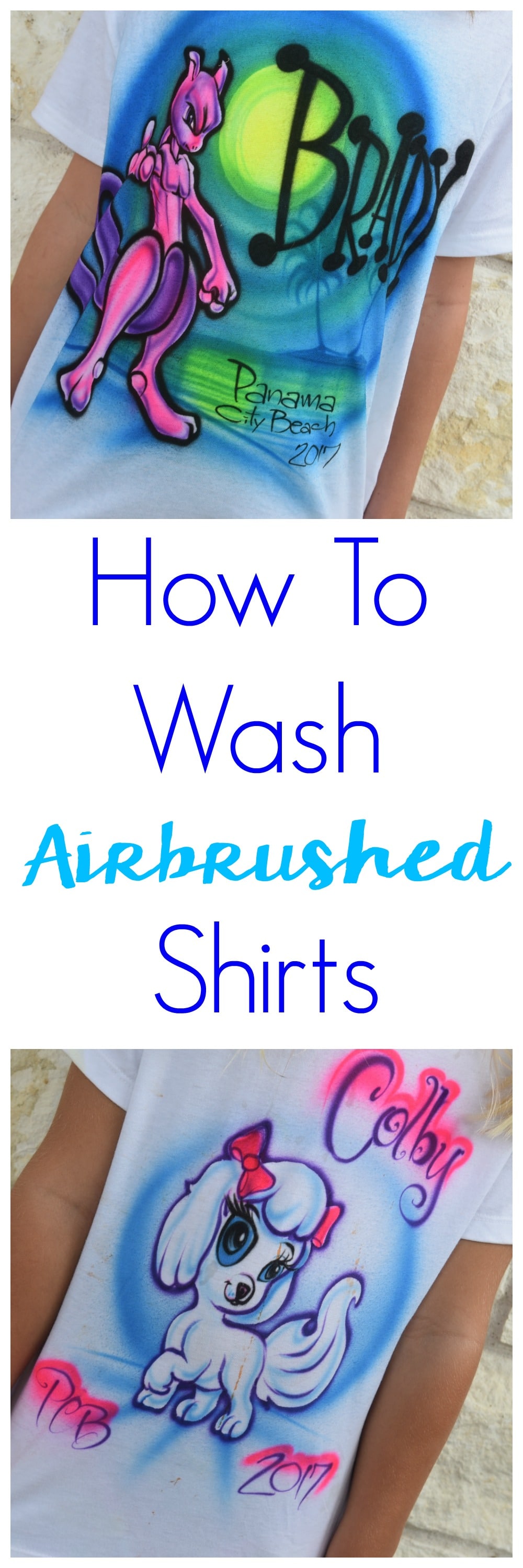 Don't risk ruining the souvenirs you bought to remember your summer vacation. Instead learn how to wash airbrushed shirts and let the memories live on!