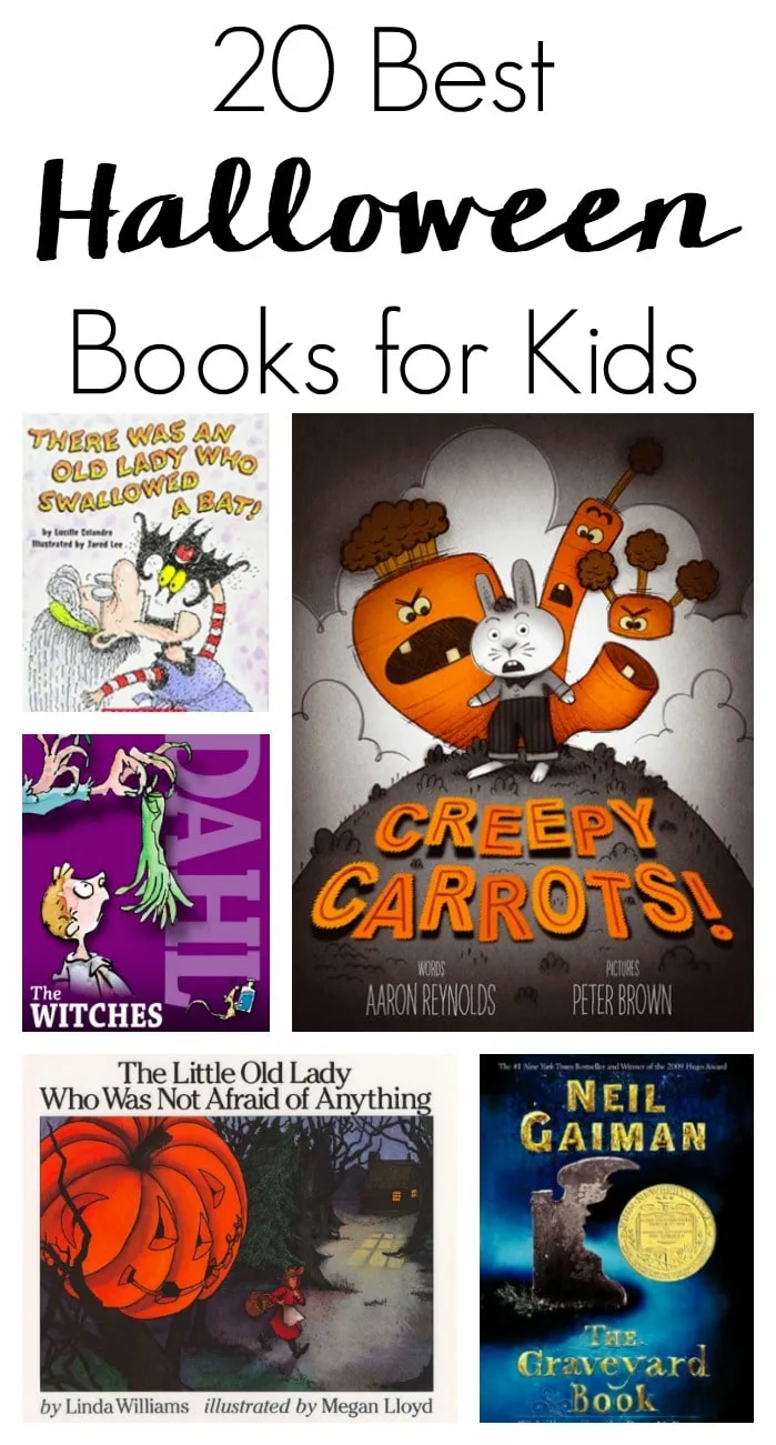 Get your kids excited and in the spirit of all Halloween with books. Here are the 20 Best Halloween Books for Kids that parents will also enjoy! #halloweenbooks #halloweenbooksforkids #halloweenforkids #booksforkids #holidaybooks #holidaybooksforkids