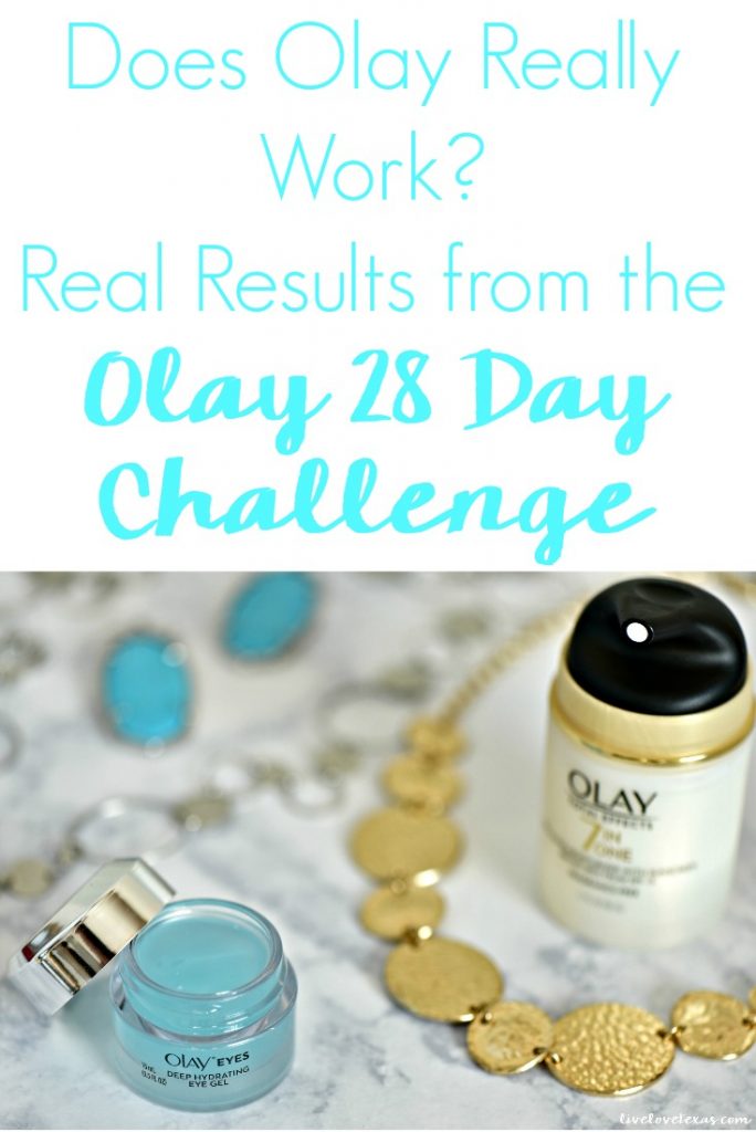 Does Olay Really Work? The Results of the Olay 28 Day Challenge from a lifelong acne sufferer who started the anti-aging process late in life.