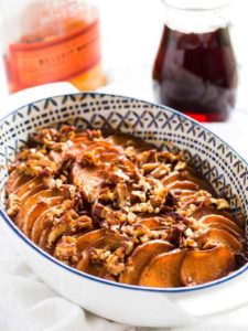 Bourbon Maple Glazed Sweet Potatoes