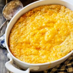 Corn Casserole for Thanksgiving 
