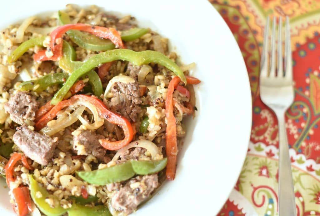 Save time and money when doing your meal planning with help from Knorr One Skillet Meal Starters. Plus, check out this Steak & Pepper Brown Rice & Quinoa recipe!