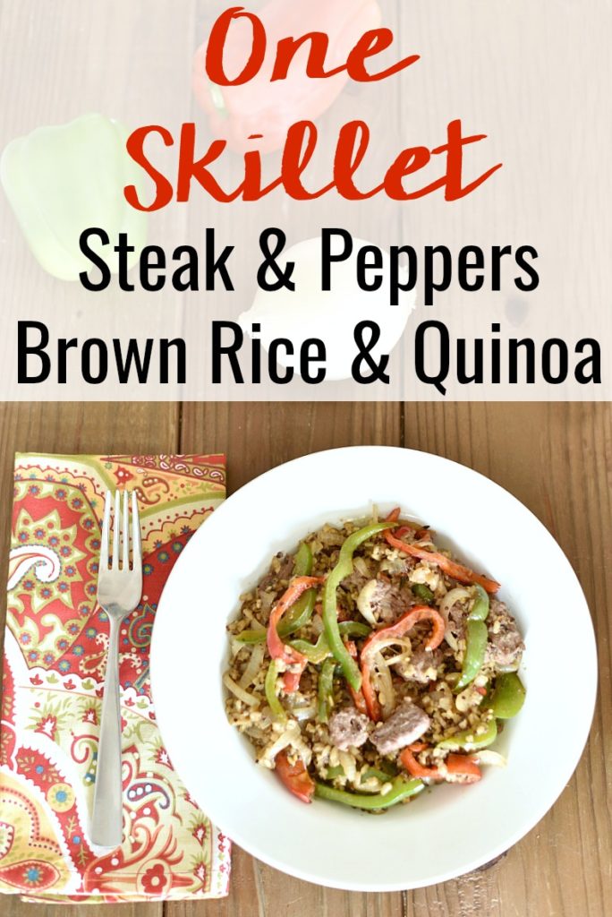 Save time and money when doing your meal planning with help from Knorr One Skillet Meal Starters. Plus, check out this Steak & Pepper Brown Rice & Quinoa recipe!