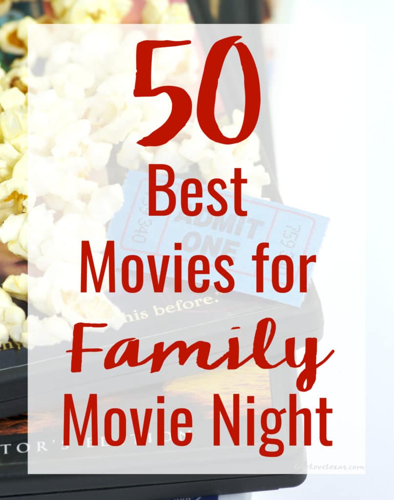 Tired of watching the same movies week after week on repeat? Try this list of the 50 Best Movies for Family Movie Night (by category) instead to ensure the entire family has a good time!