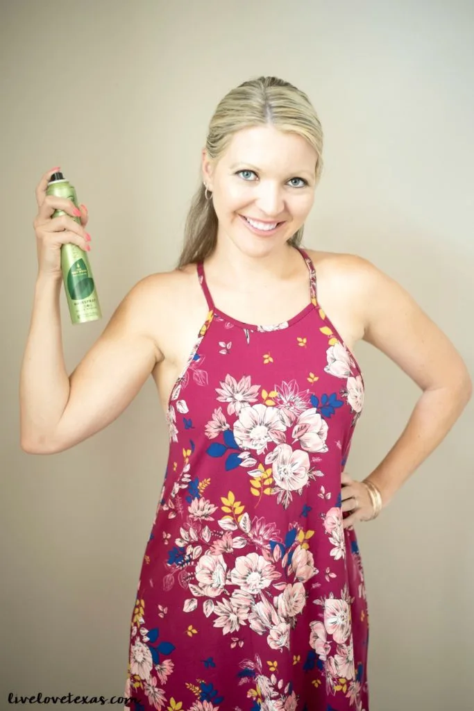 This fast and easy half up half down hairstyle tutorial is so simple and works on medium to long hair. It's a super versatile look that can be dressed up or down with just a ponytail holder and bobby pins.