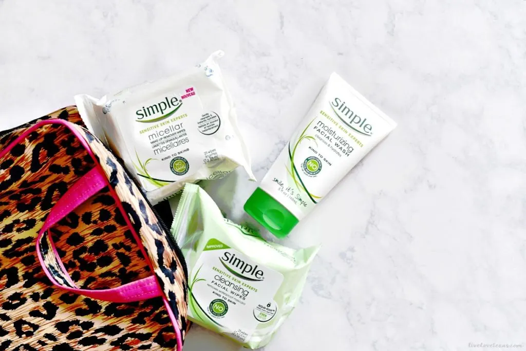 Did you know you can carry on while traveling and still take care of your skin? Check out these Simple Sensitive Skin Products for Face that allow you to keep your skin looking great no matter where you are!