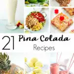 Pina coladas are the perfect blend of the smells and flavors of summer! But why be limited to just frozen cocktails? Now you can enjoy the pina colada flavors you love all day long with these 21 Pina Colada Recipes to Celebrate National Pina Colada Day!