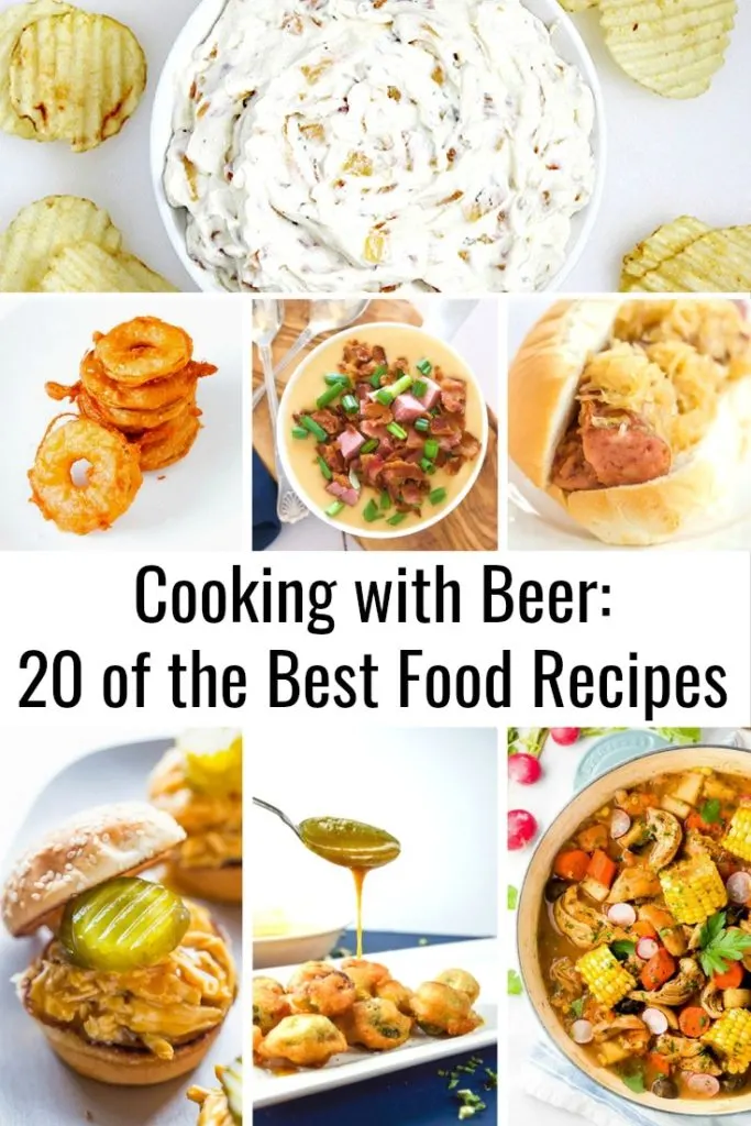 When people thinking about cooking with alcohol, their mind automatically drifts to wine. But I love using different drinks in different ways like tequila to marinate meat and whiskey in desserts. But what about beer? You can cook with it too and here are the best cooking with beer recipes on the internet!
