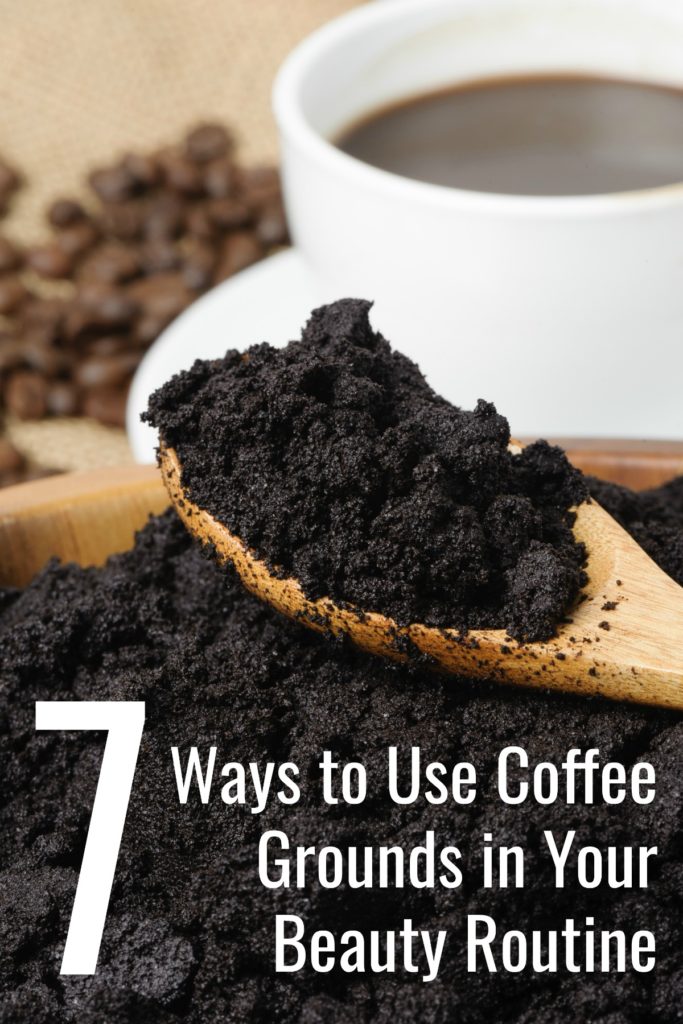 Everyone knows about the health benefits of coffee, but what do you do with those used coffee grounds? Don't just toss them, save them! Here are 7 Ways to Use Coffee Grounds in Your Beauty Routine!