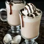 What is the best drink to make with Bailey's? You have to make the rich and indulgent Bailey's frozen hot chocolate recipe. It's super easy and so good!