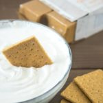 Take snack time to the next level with this Easy Greek Yogurt Dip Recipe for Crackers and Fruit that uses just 2 ingredients!