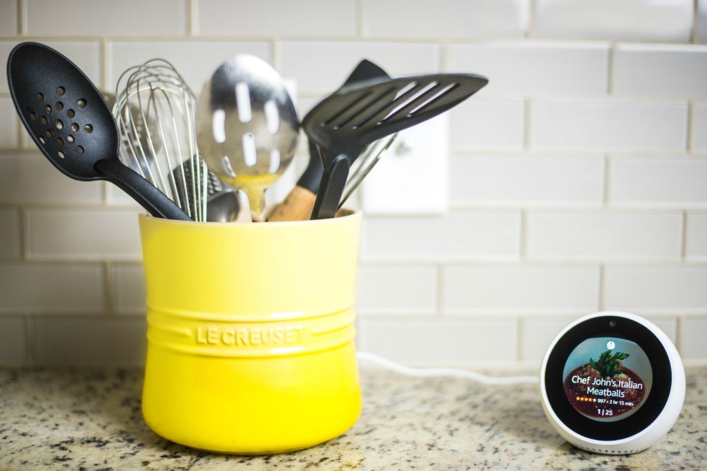 What is the Amazon Echo Spot? This newest Alexa-enabled device is the ultimate personal assistant designed to make your home and your life easier. Check out all of the features and ways this family uses the Echo Spot from sun up to sun down.
