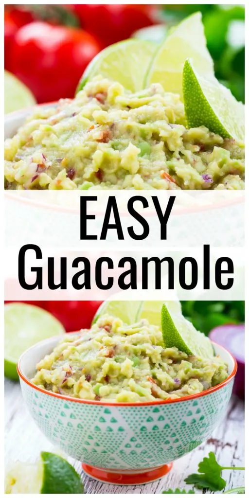 This is the very best homemade guacamole recipe you'll find. Avocados, tomatoes, onions, peppers, cilantro, and lime magically come together to form a guacamole recipe easy and quick dip perfect for any Mexican recipe. If you're looking for a guac recipe that's better than restaurants and will leave you licking the bowl, this is the one for you!