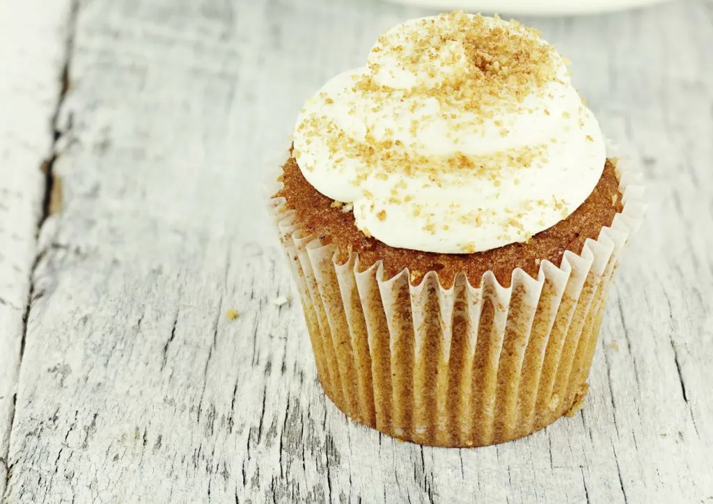 The best fall dessert is my pumpkin cupcakes. Follow my recipe to make cream cheese buttercream frosting for your next fall party. #pumpkincupcakes #pumpkin #creamcheese #creamcheeseicing #creamcheesefrosting #frosting #falldessert #pumpkindessert #recipes #recipes #pumpkinrecipes #thanksgivingdesserts #fallrecipes #fallfood #cupcake #cupcakes #cupcakerecipes