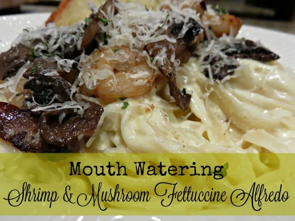 Mouthwatering and creamy restaurant style pasta that can be thrown together in under 30 minutes? It sounds too good to be true, but it&rsquo;s not with this quick and easy Shrimp and Mushroom Fettuccine Alfredo recipe. Wow your guests or just simplify dinner for your family.