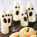 Banana Ghosts Halloween Snacks