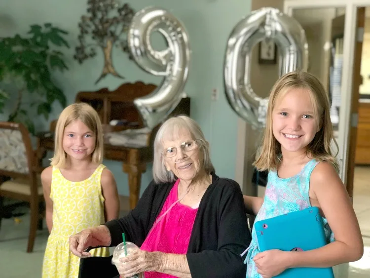 Granny's 90th birthday